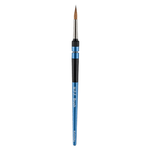 MPF Spring Brush, Kolinsky # 6, Light Blue