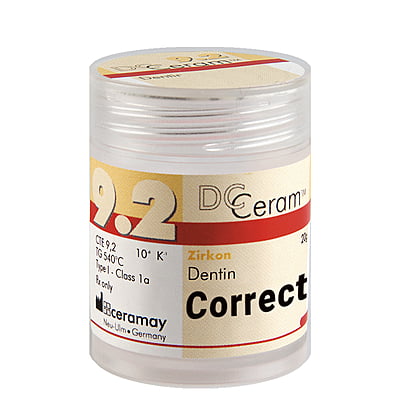 9.2  Correction Dentin - 20g