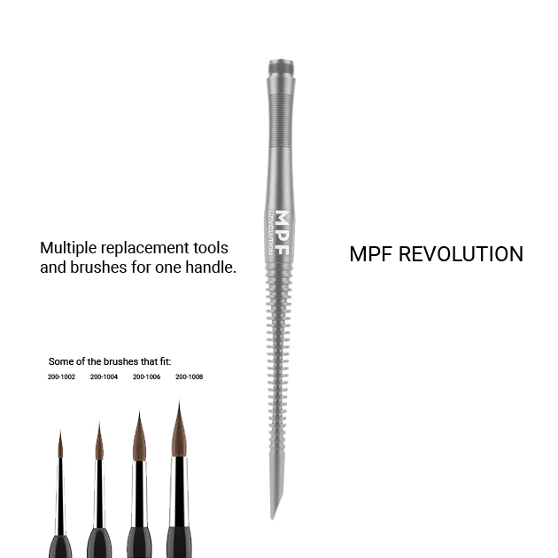 MPF Revolution Handle Silver (Moon)